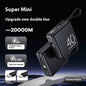 Large Capacity 20000 MA With Cable Power Bank