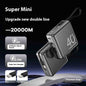 Large Capacity 20000 MA With Cable Power Bank